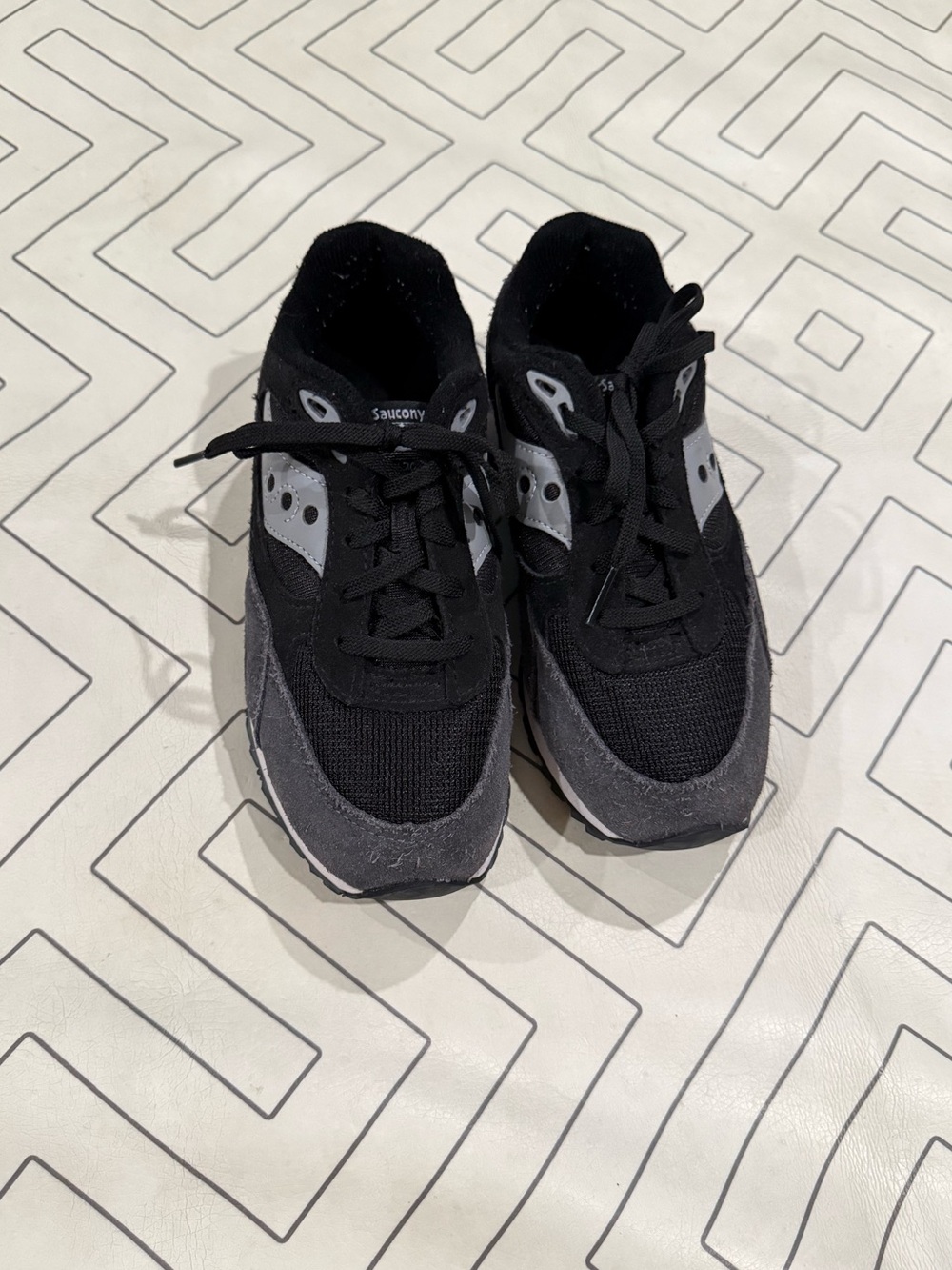 Saucony Black and Gray Sneakers
